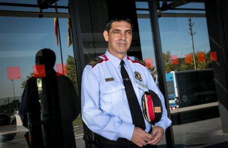 Josep Lluís Trapero, comisario jefe de los Mossos d'Esquadra