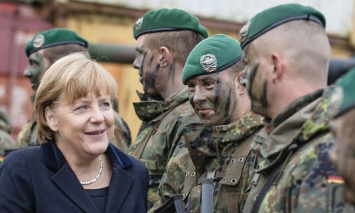 Merkel-ejército-alemán