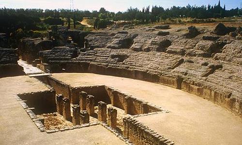 Ruinas Itálicas, anfiteatro