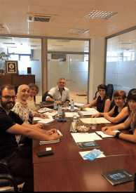 Reunión del Grupo Local de Málaga. Foto: Ayuntamiento de Málaga. 