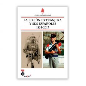 El libro "La legión extranjera y sus españoles 1831 - 2017". 